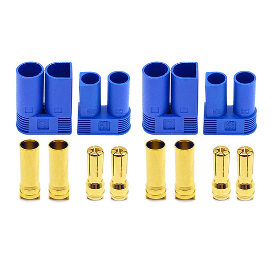 ABM EC5 5mm Gold Connectors (2 pair m+f)