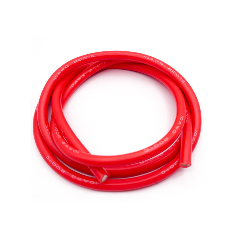 ABM 10awg SUPER FLEX RED SILICONE WIRE 1 metre