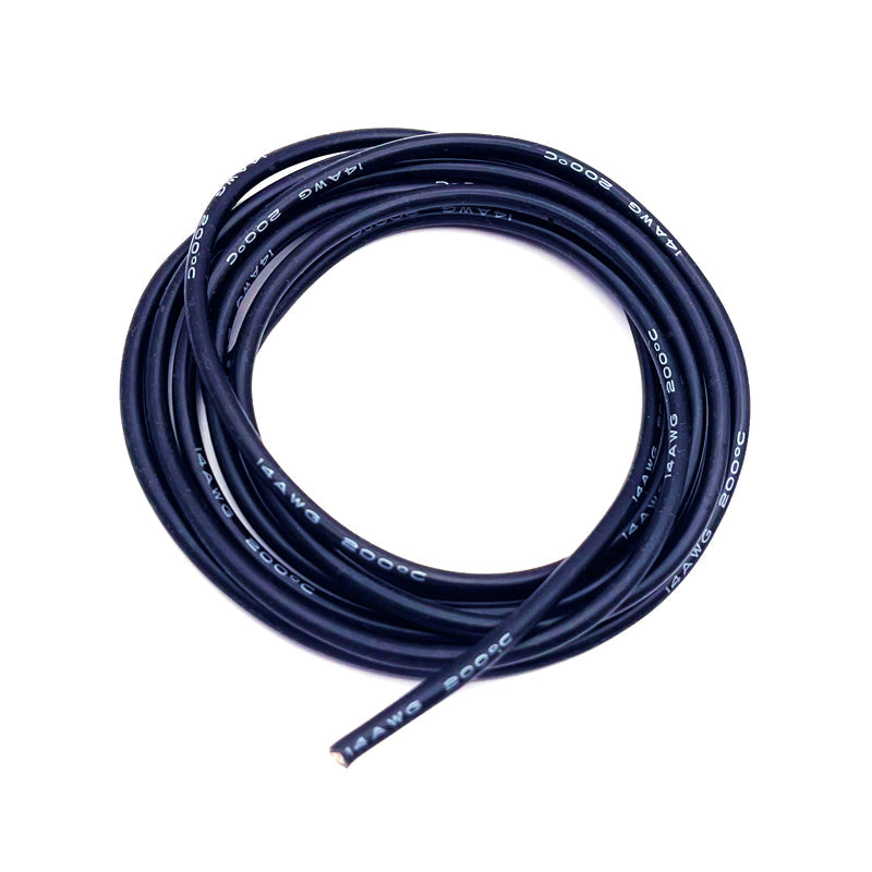 ABM 14awg SUPER FLEX BLACK SILICONE WIRE 2 metre