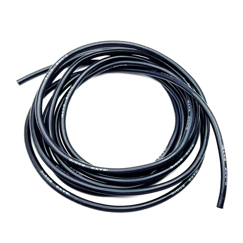 ABM 16awg SUPER FLEX BLACK SILICONE WIRE 2 metre