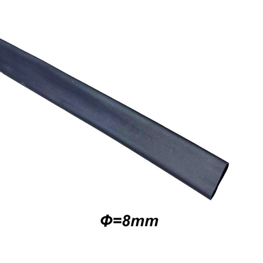 ABM 8.0MM HEATSHRINK BLACK (1 metre)